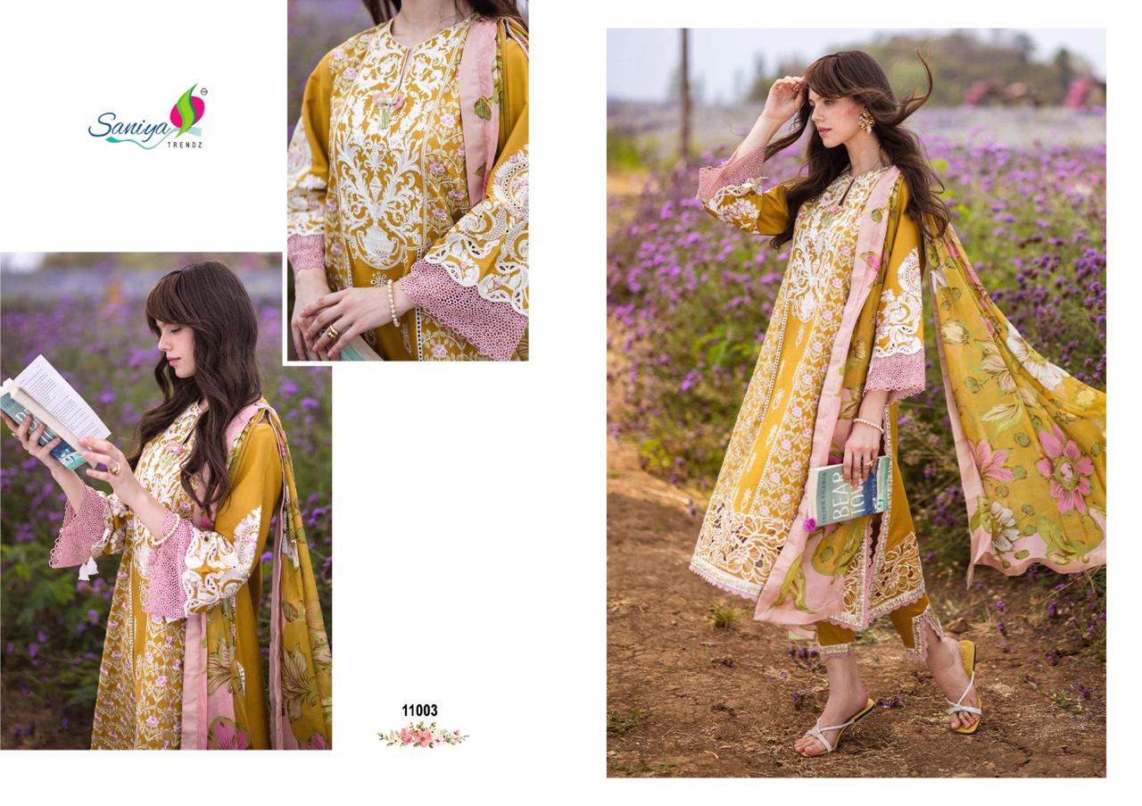 Mushq Vol 11 By Saniya Chikankari Cotton Pakistani Suits Wholesale Clothing Suppliers In India
